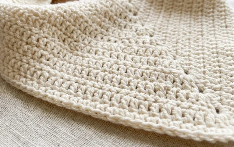 Modern Crochet Bandana Pattern That Feels Fresh & Minimal